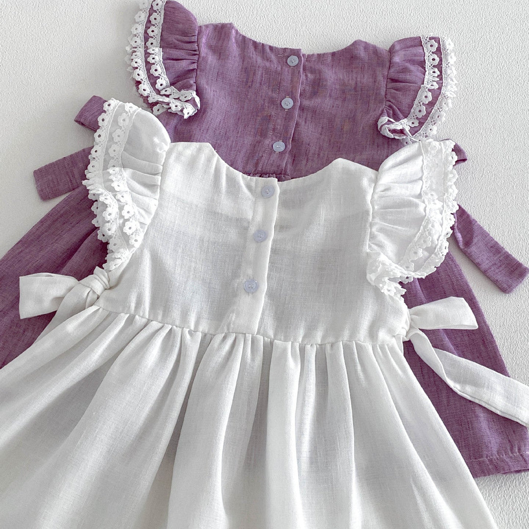 【73-110】ウエストリボンキュートワンピース