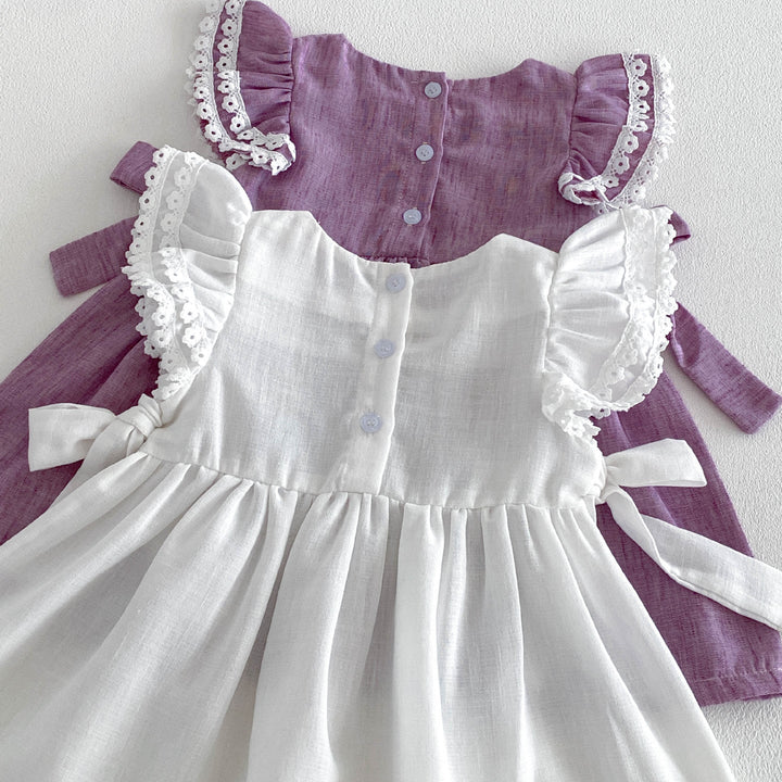 【73-110】ウエストリボンキュートワンピース