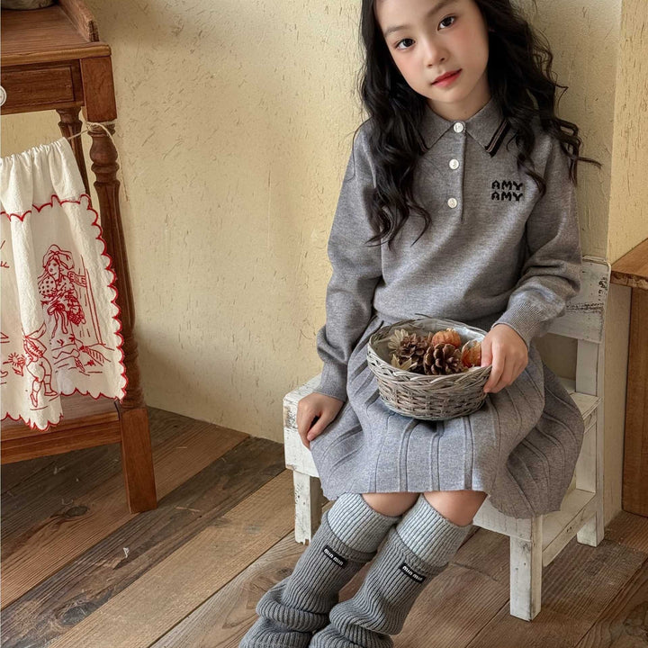 レイヤード風レッグウォーマー