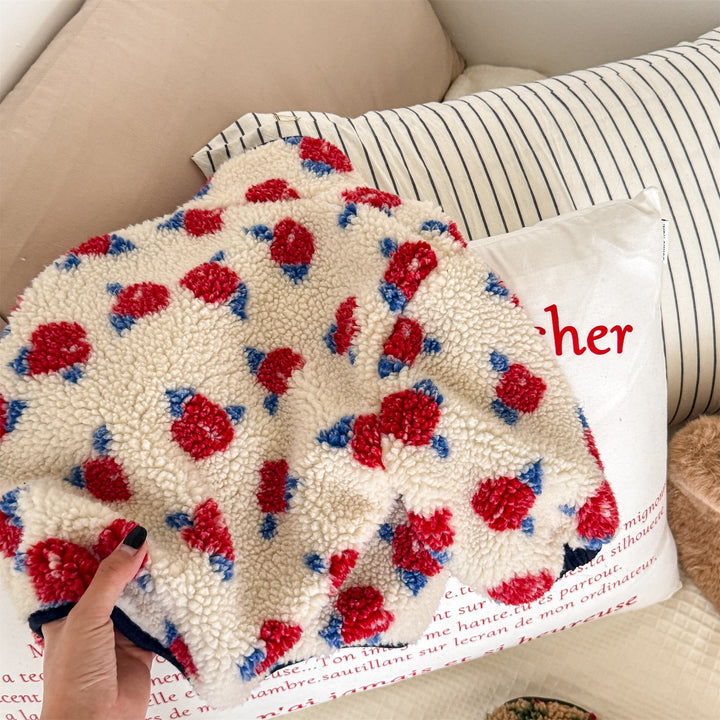 【80-130】花柄フリースジャケット