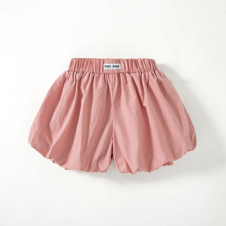 【73-130】シンプルバルーンショートパンツ
