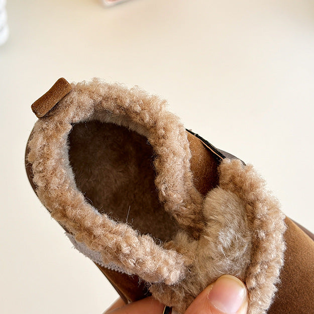 【14.0-21.5】ベルトデザインアンクルブーツ