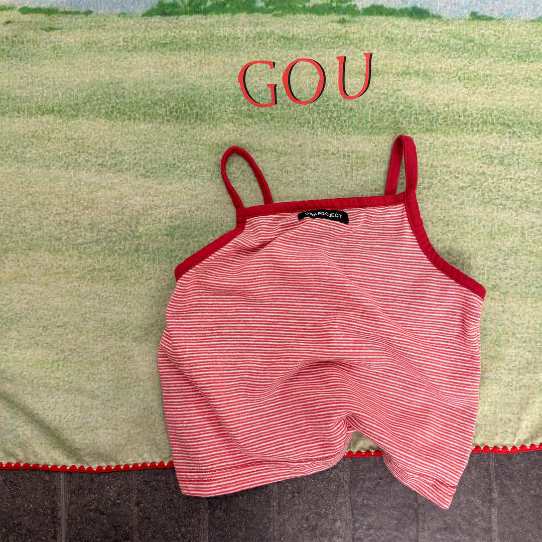 【80-130】細ボーダーキャミソール