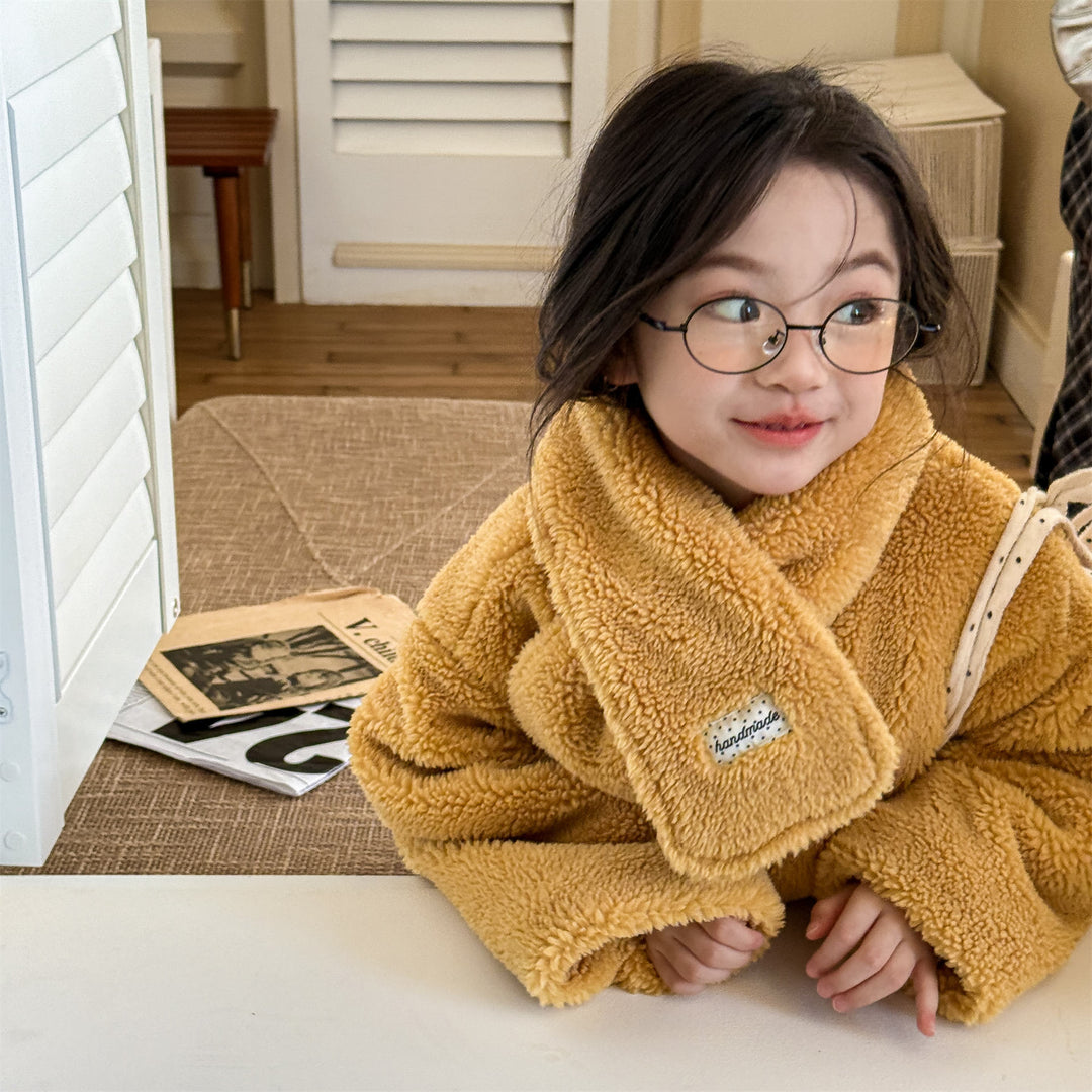 【80-130】マフラー付きボアジャケット