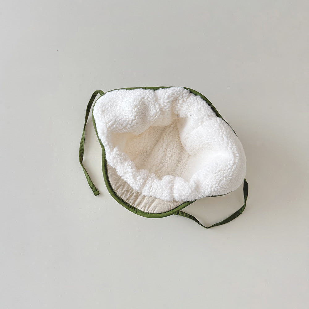 【46-50cm】アニマルあったか耳あて帽子