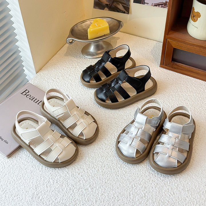 【13.5-19.0】シンプルグルカサンダル