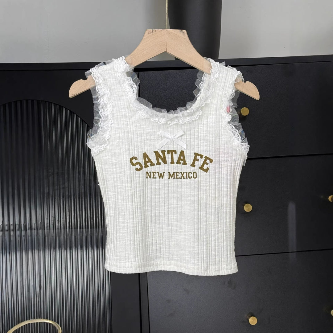 【90-140】レースデザイントップス×スカートセット