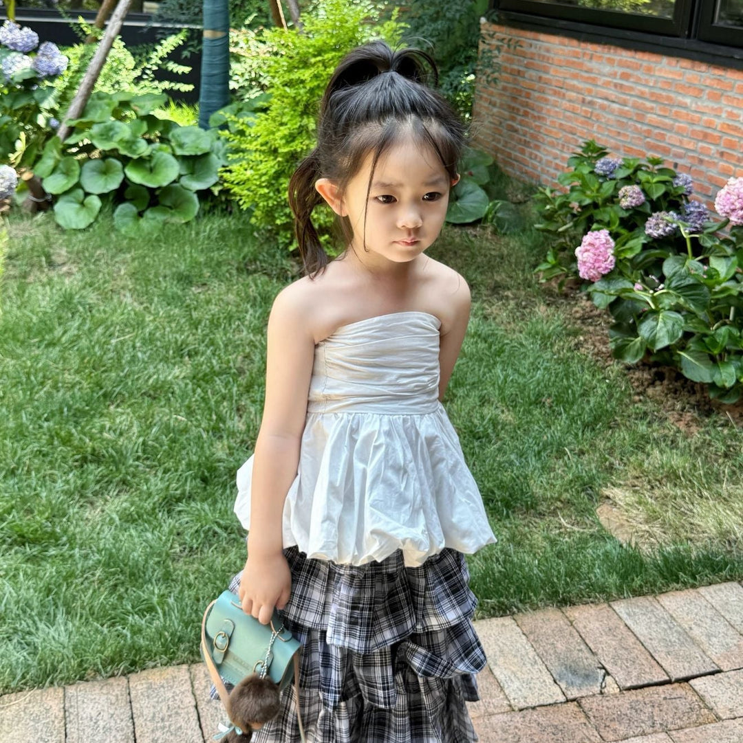 【90-140】裾バルーンチューブトップ