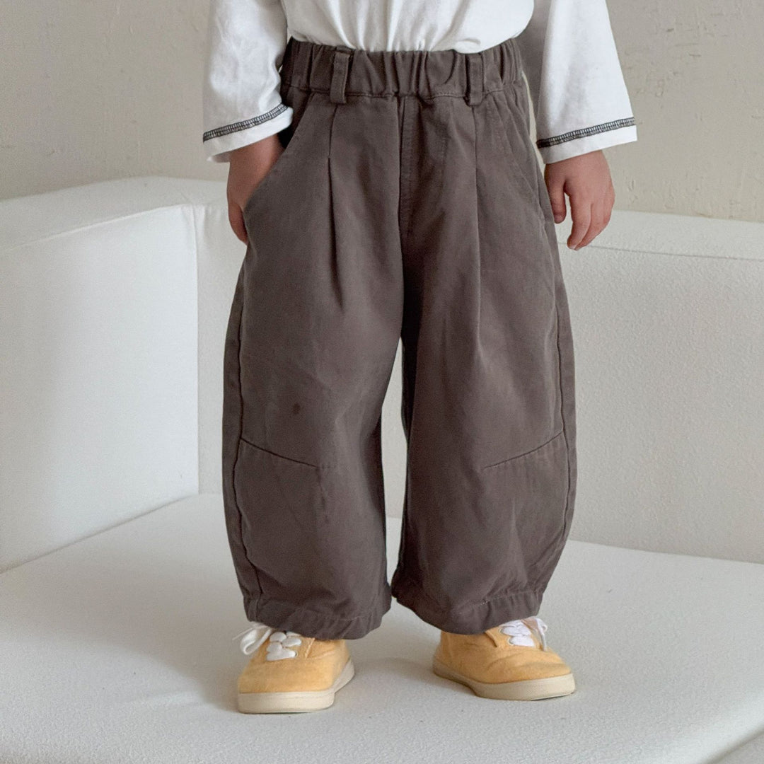 【80-150】シンプルカーブパンツ