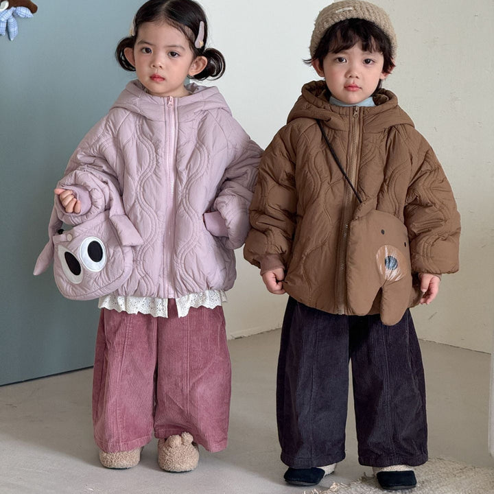 【80-150】コーデュロイワイドパンツ