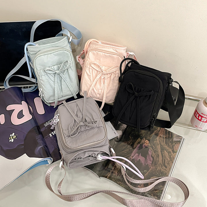 【MOM】リボンモチーフマルチショルダーバッグ