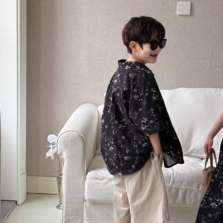 【90-150】カジュアルハーフパンツ