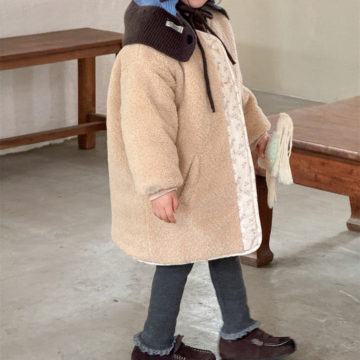 【90-140】ウエストレースあったかレギンスパンツ