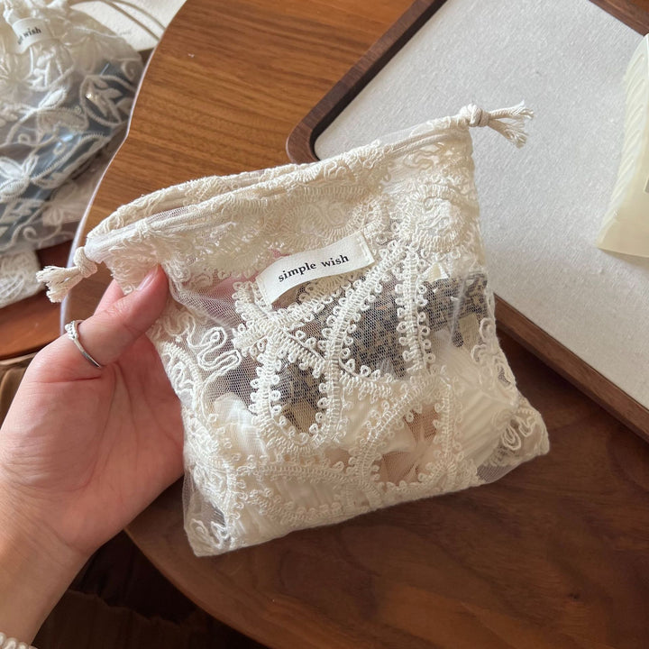 刺繍デザインポーチ