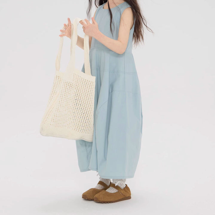 【90-150】ノースリーブシンプルワンピース