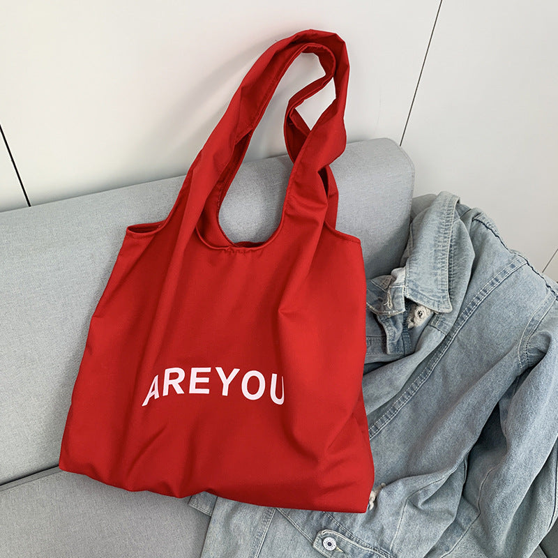 フロントロゴショルダーバッグ