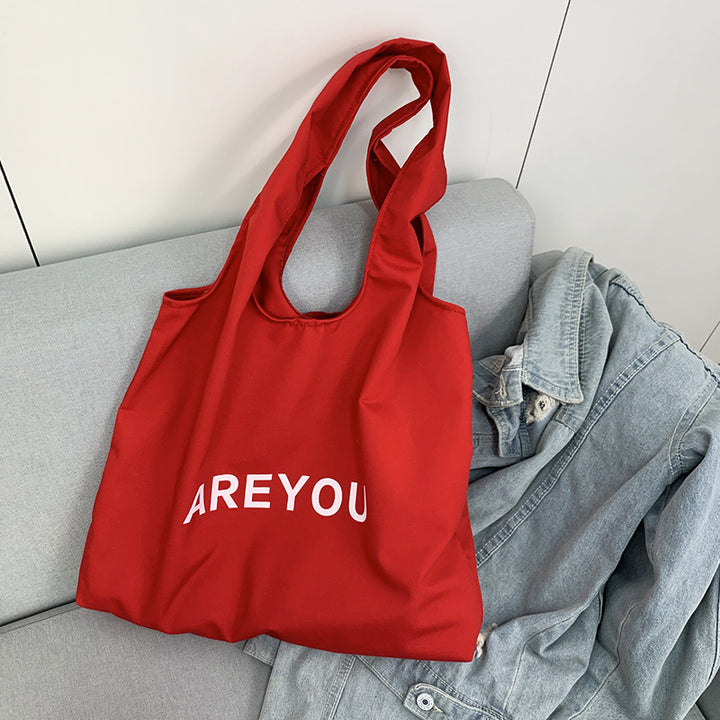 フロントロゴショルダーバッグ