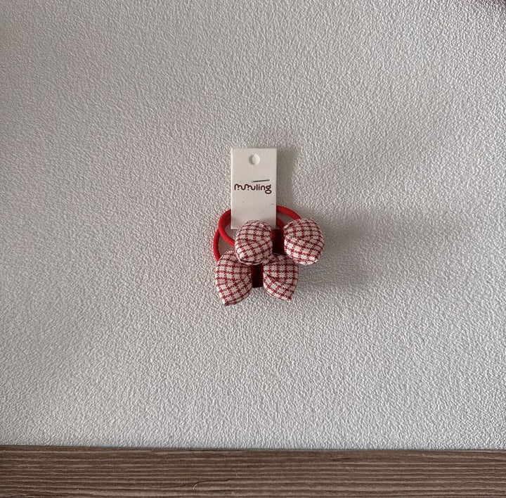 リボンモチーフヘアゴム