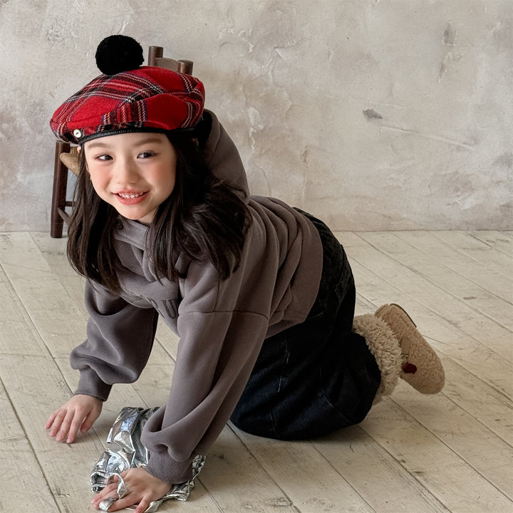 【80-130】ロゴプリントフーディートレーナー