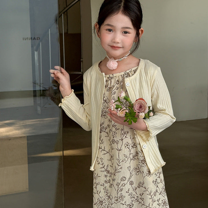 【90-140】シンプルサマーカーディガン