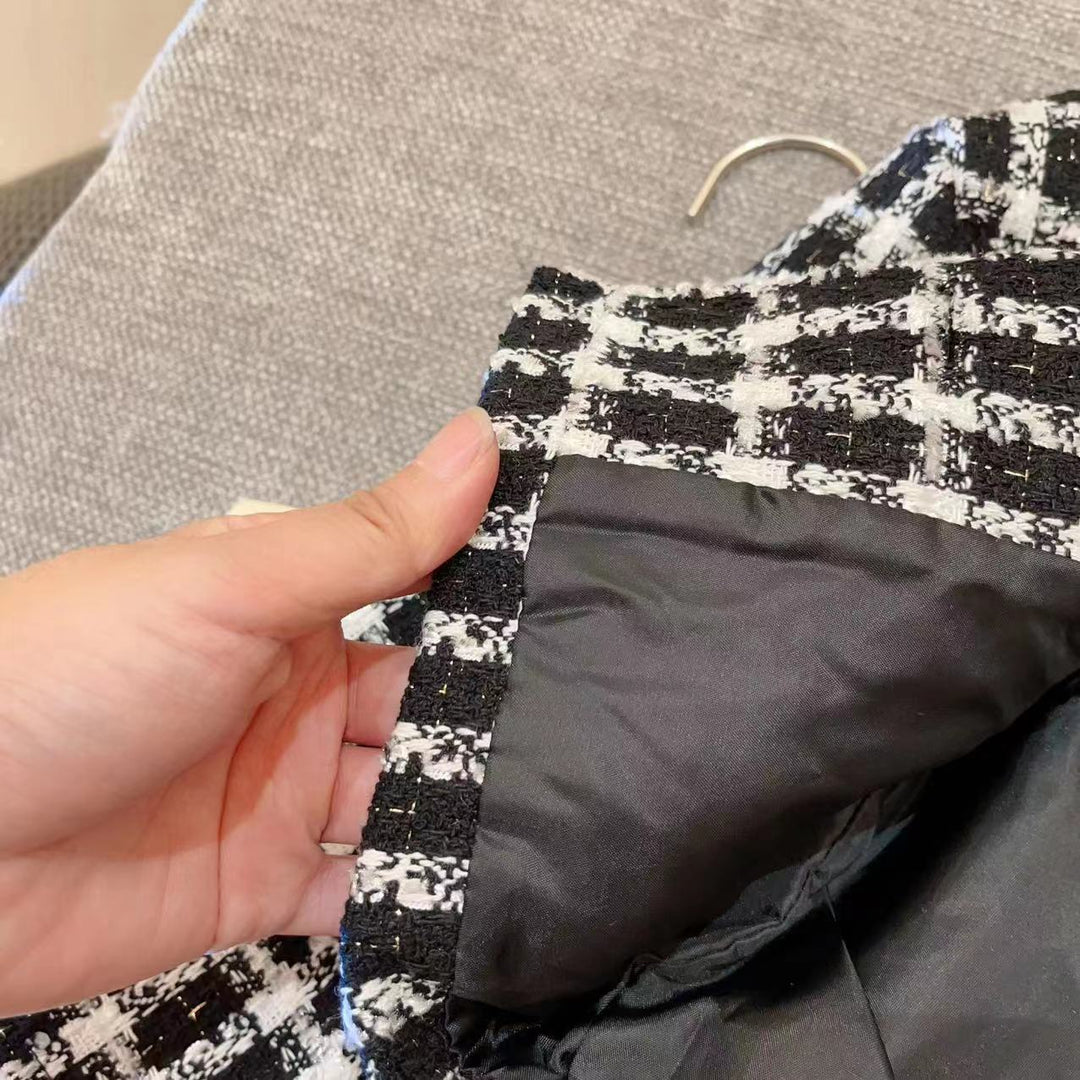 【90-140】レースデザインジャケット×プリーツスカートセット