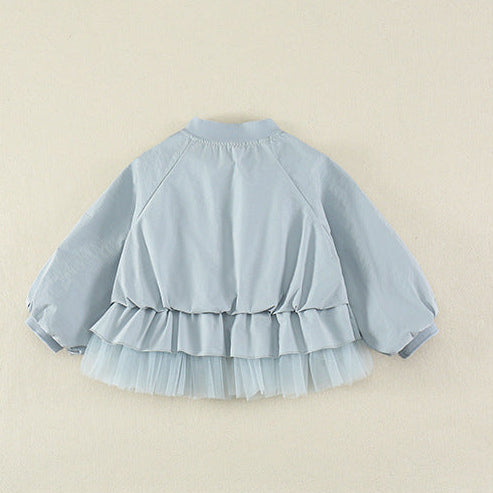 【90-140】ティアードデザインブルゾン