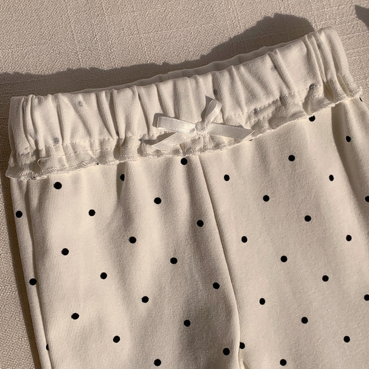 【90-140】パターンプリントフレアパンツ