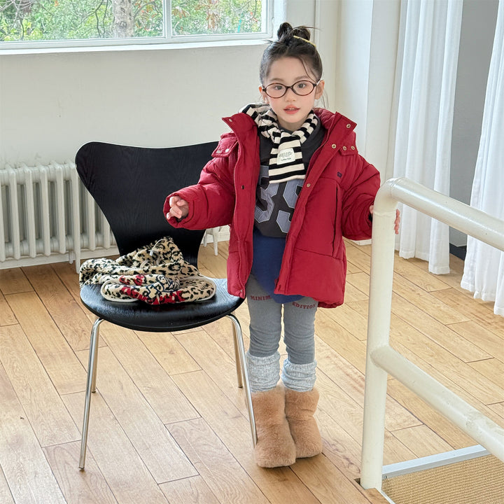 【80-130】裏起毛レッグウォーマー付きレギンス