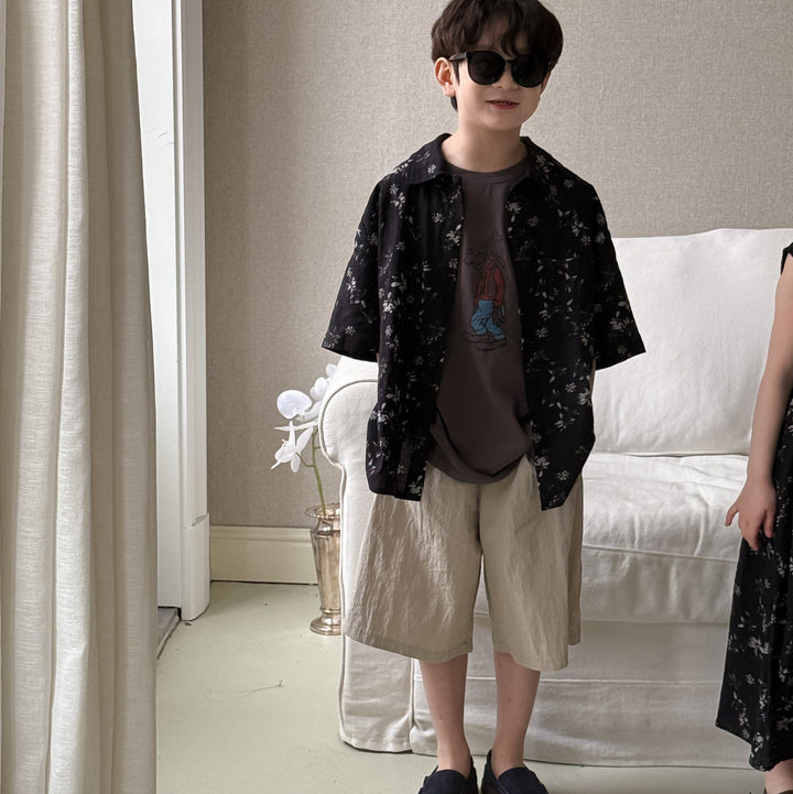 【90-150】カジュアルハーフパンツ