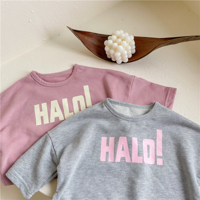 【80-130】HALO!ロングTシャツ