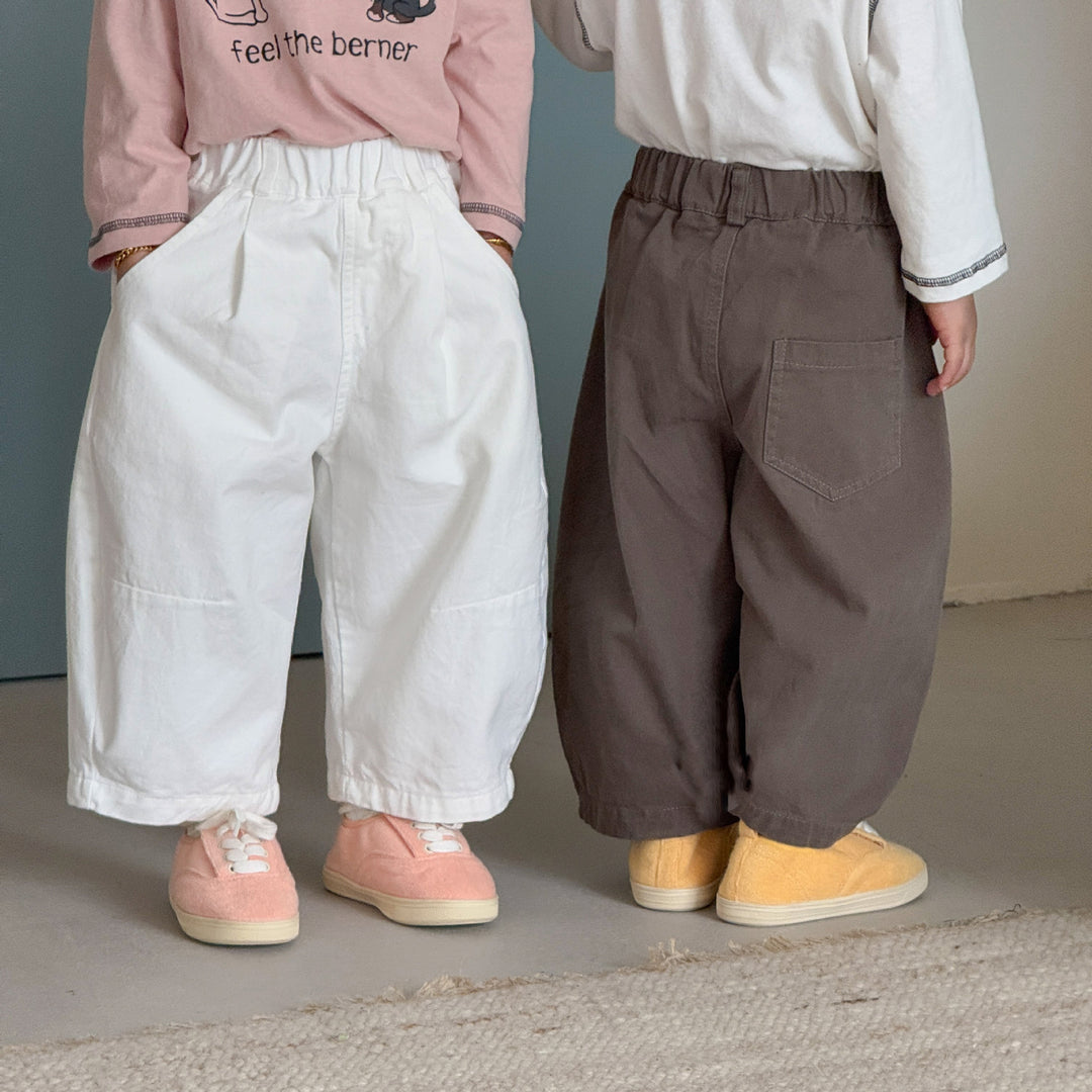 【80-150】シンプルカーブパンツ