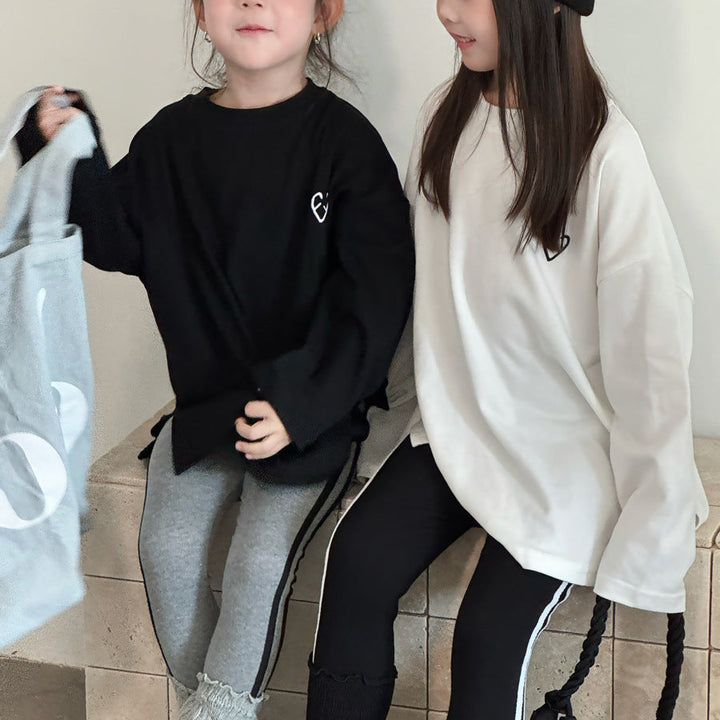【90-150】サイドラインスリムパンツ