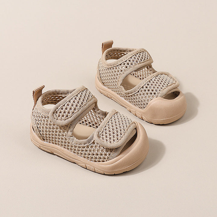 【11.5-15.5】ダブルベルトメッシュサンダル