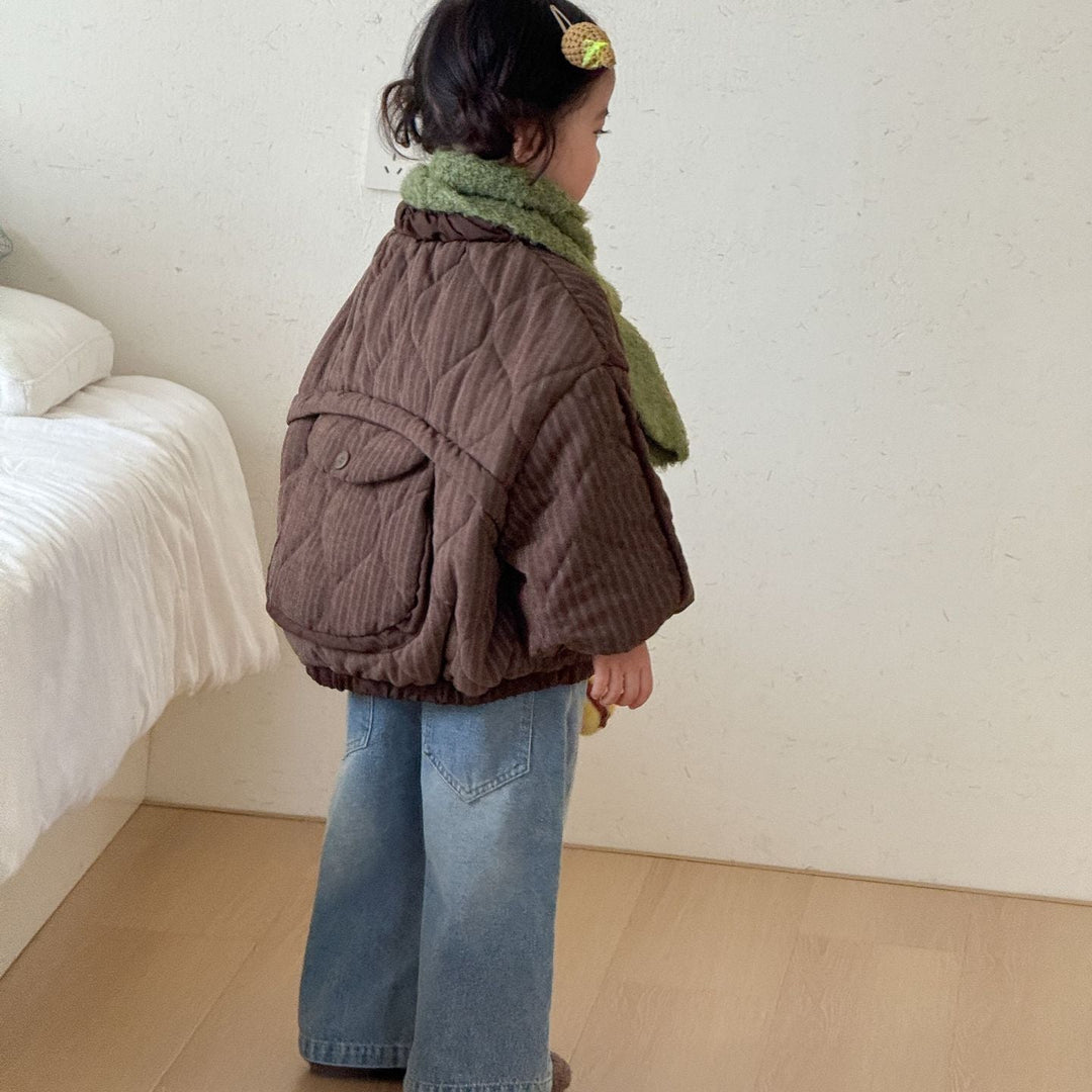 【80-150】裏フリースストライプジャケット