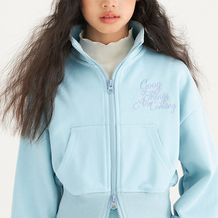 【120-150】ロゴデザインスポーティーセットアップ