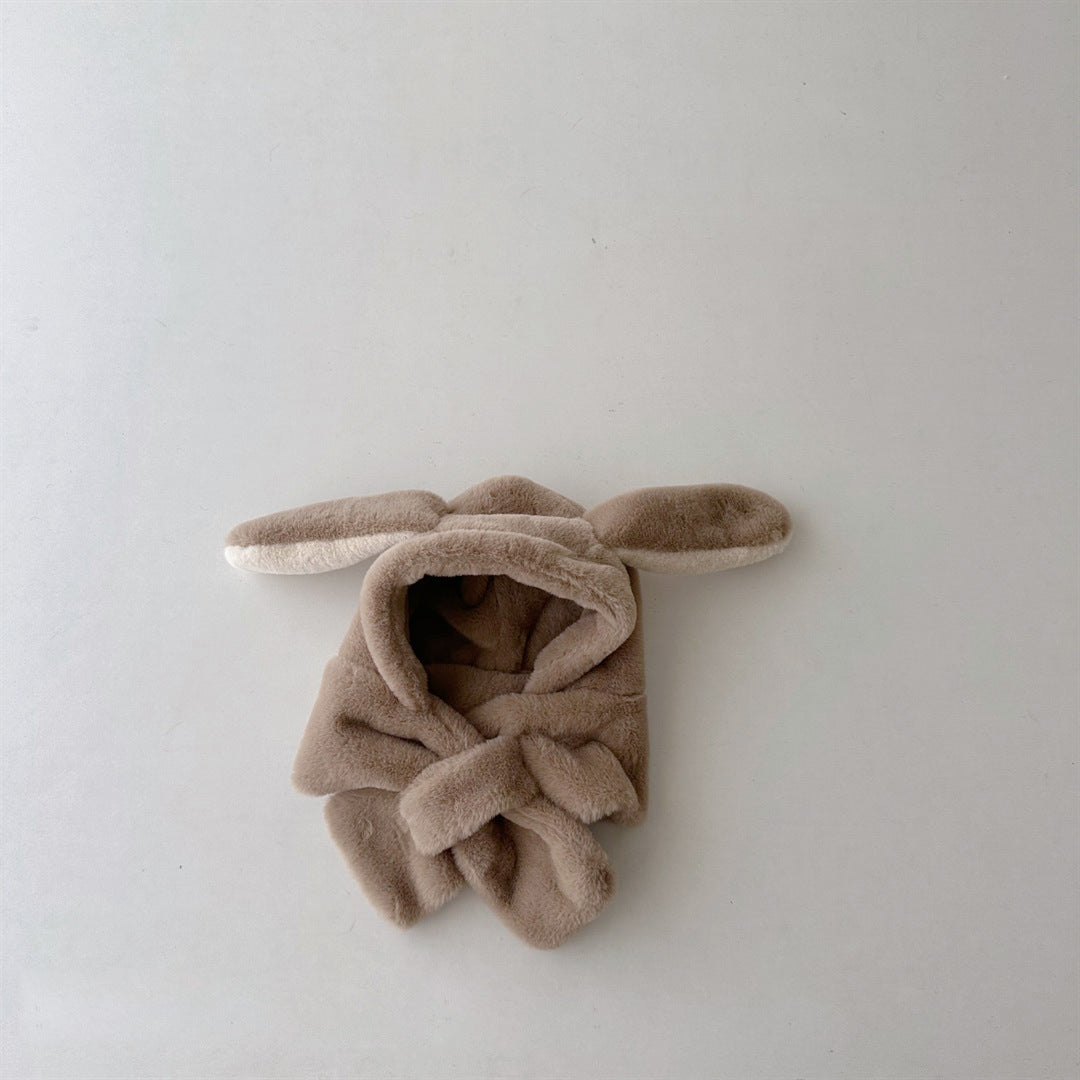 【42-48cm】耳つきフードウォーマー