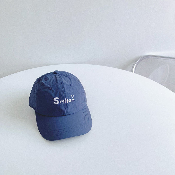 【52-54cm】Smile刺繍キャップ