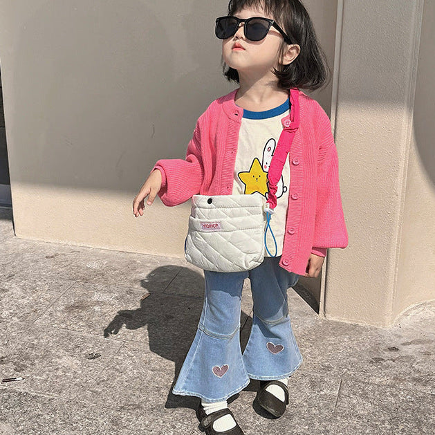 カラフルショルダーキルティングバッグ