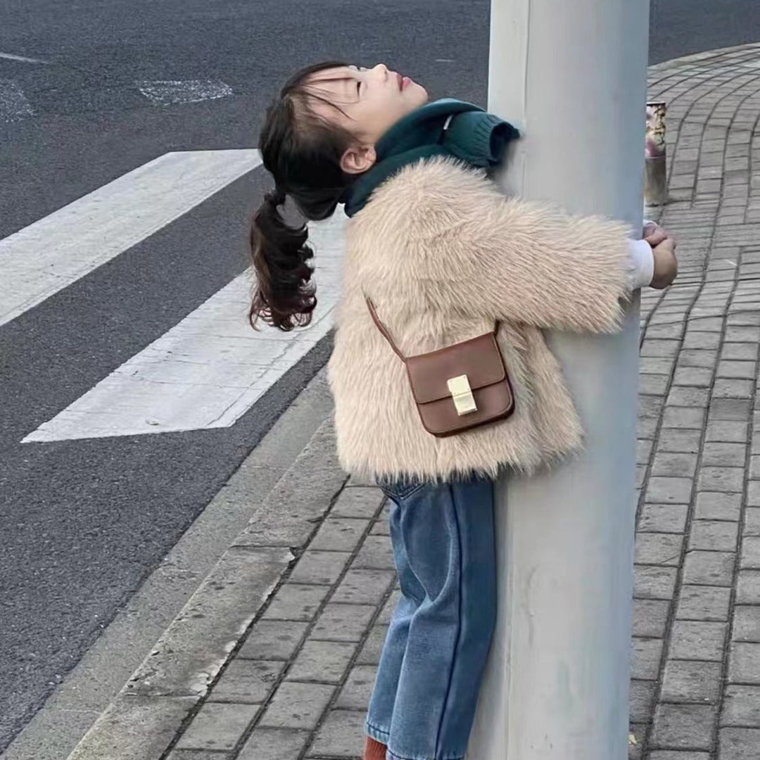 【100-150】フェイクファーコート