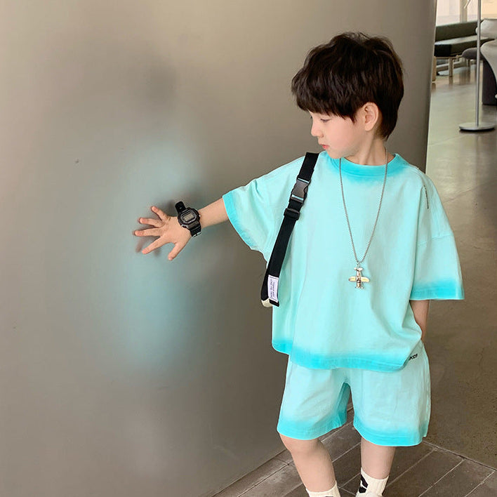 【110-150】リラックス半袖セットアップ