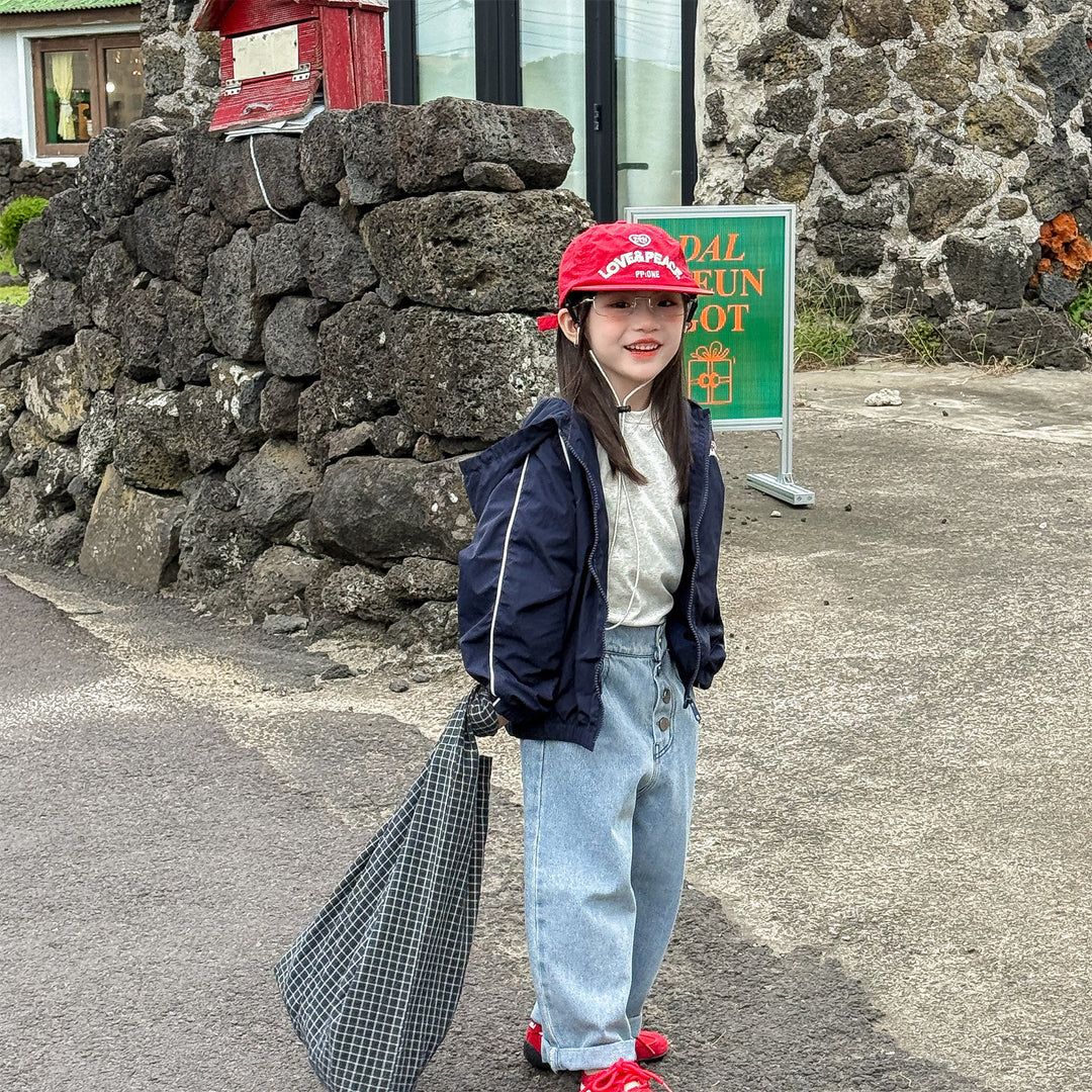 【80-130】ワンポイントウィンドブレーカー