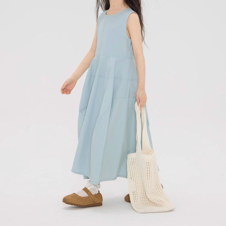 【90-150】ノースリーブシンプルワンピース