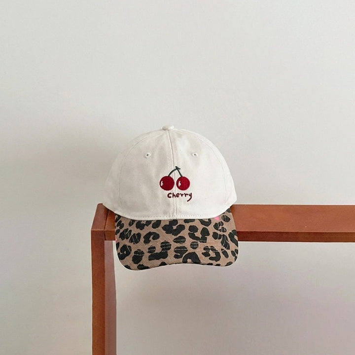 【52-54cm】レオパード柄キャップ