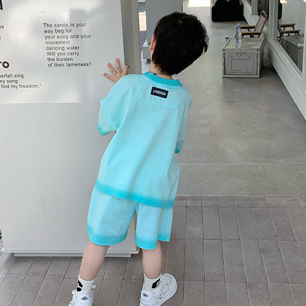 【110-150】リラックス半袖セットアップ