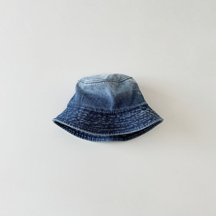 【48-51cm】シンプルデニムバケットハット