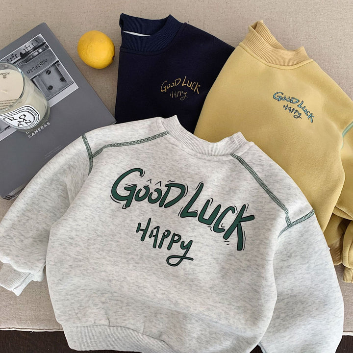 【90-140】GOOD LUCKトレーナー