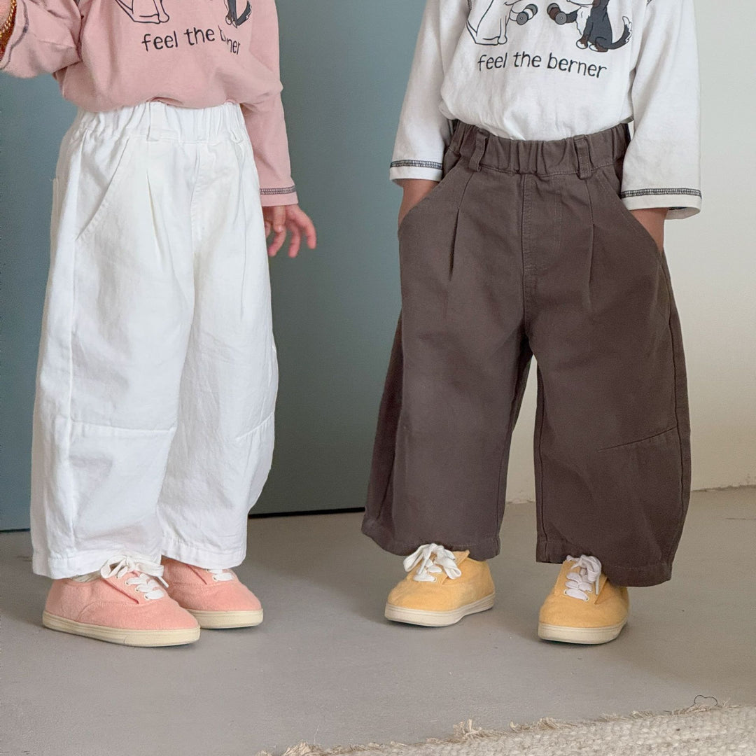 【80-150】シンプルカーブパンツ