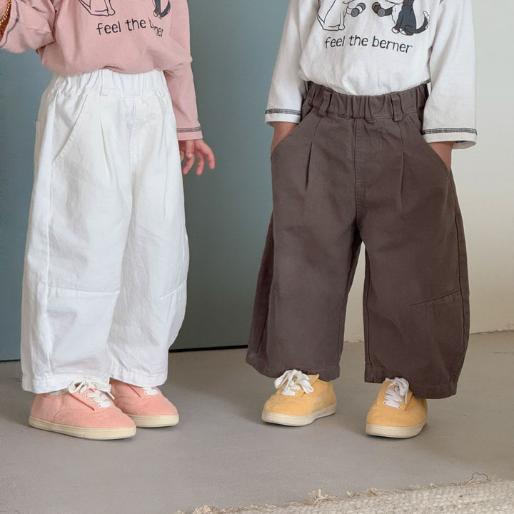 【80-150】シンプルカーブパンツ