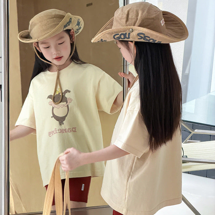 【100-150】アニマルデザインTシャツ