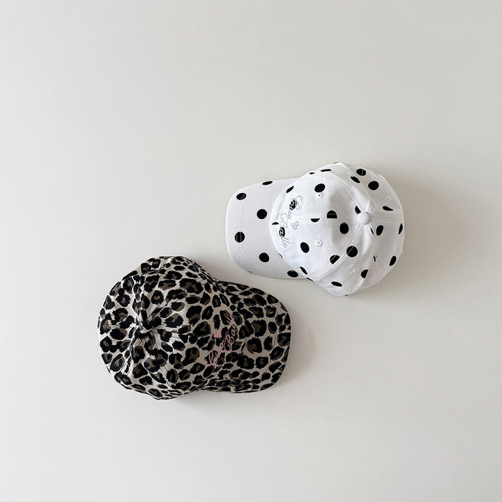 【49-52cm】ロゴ刺繍総柄キャップ